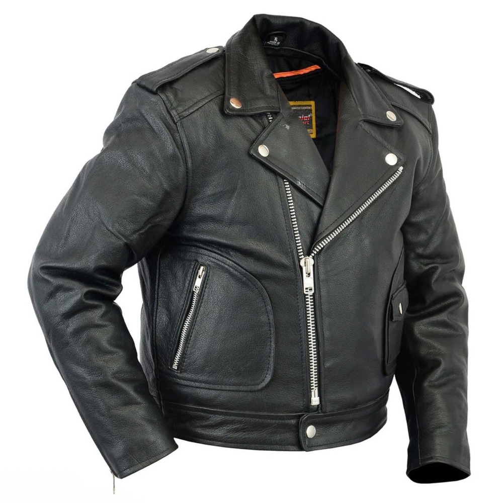 Daniel Smart "Frost Buddy"‎ Kid's Leather Jacket Size Large